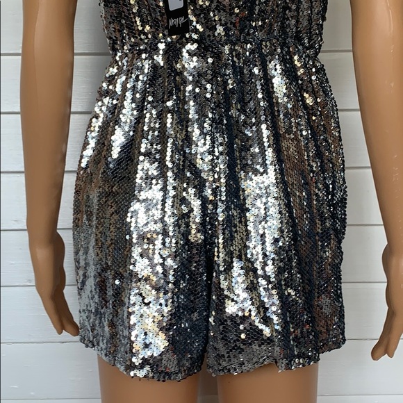 Nasty Gal Sequin romper - Picture 7 of 7